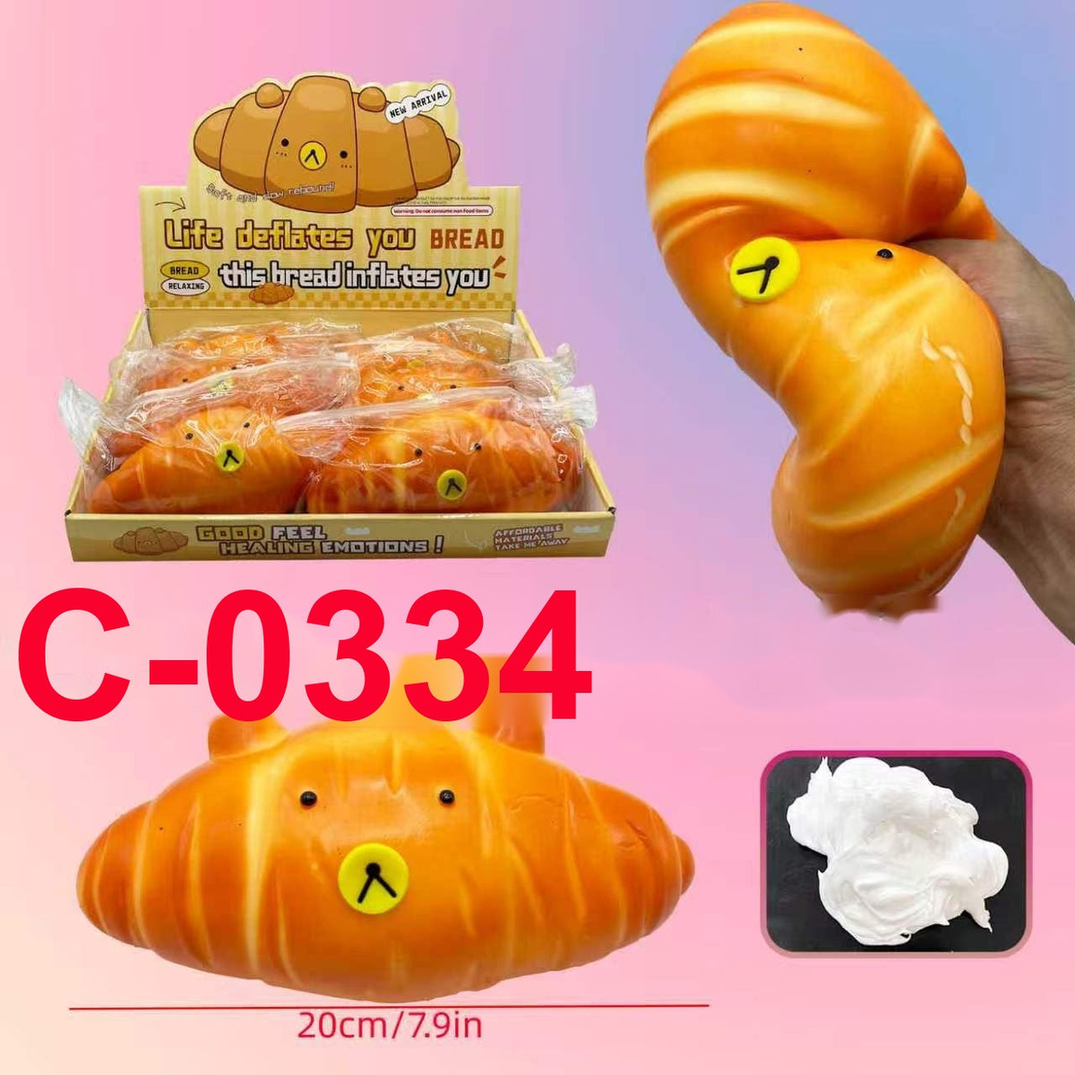 Bread Bear Squishy