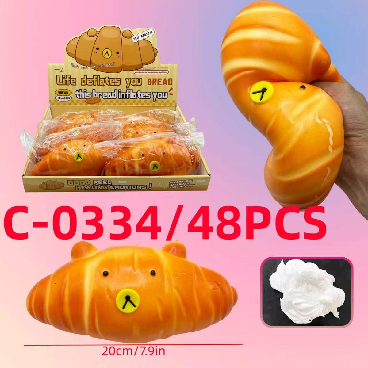 Bread Bear Squishy