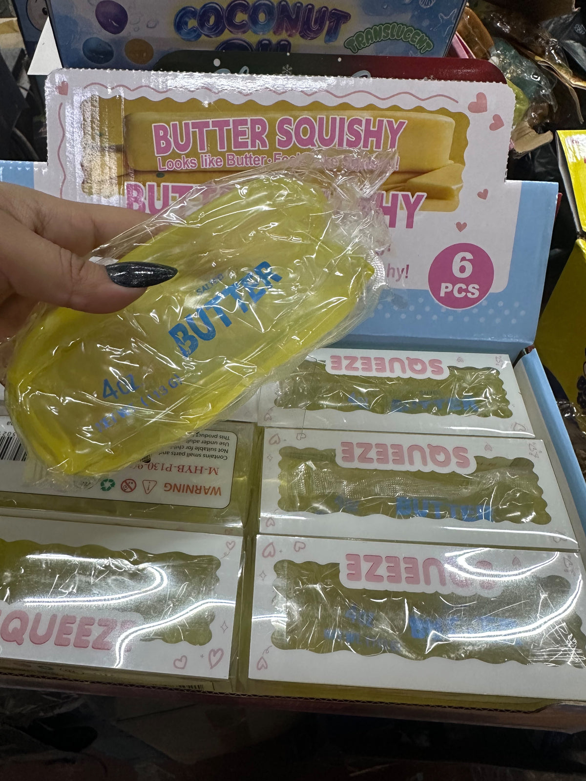 Clear Butter Squishy
