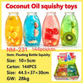 Coconut Oil Floating Bottle Squishy