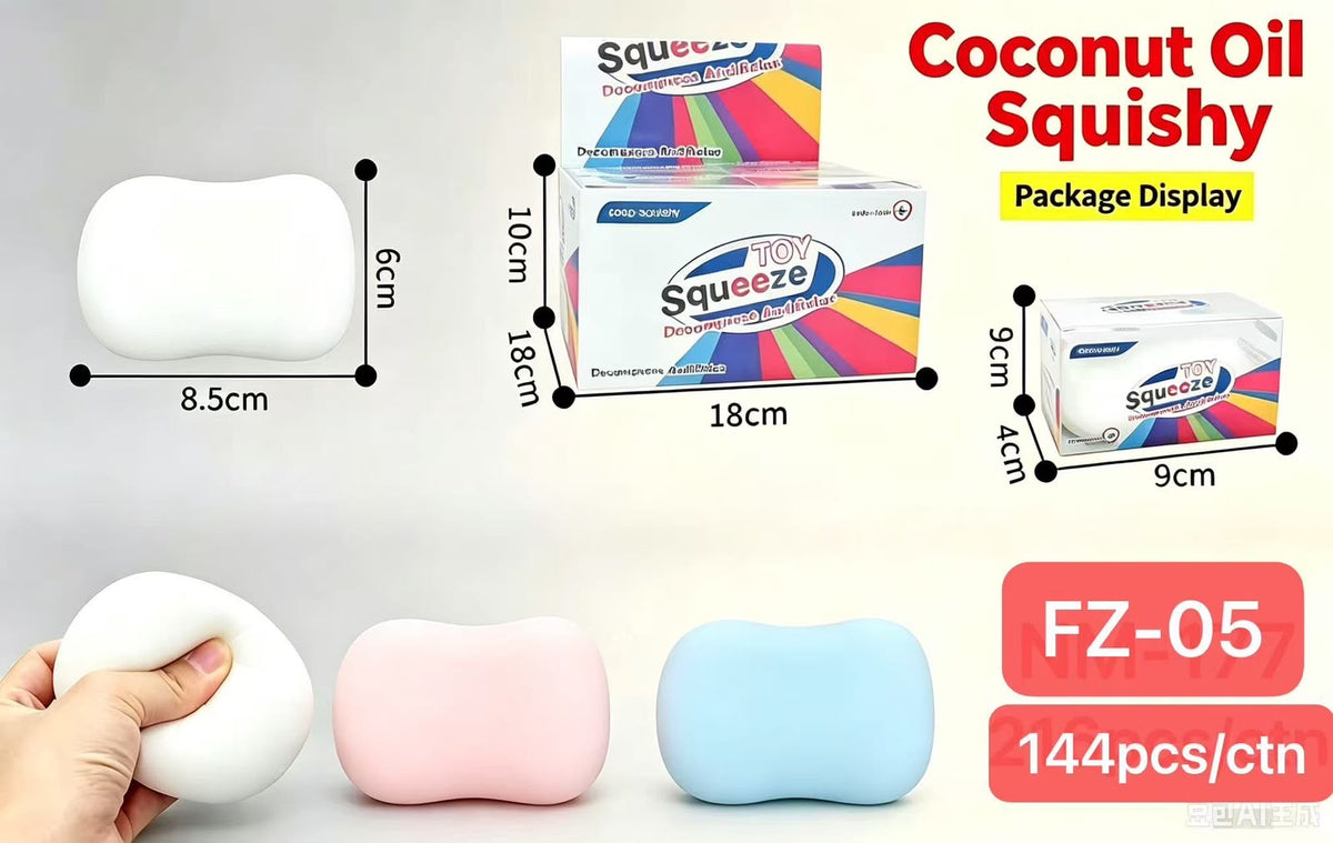 Coconut Oil Squeeze Soap Squishy