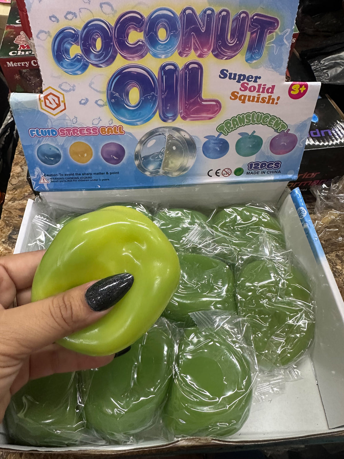 Coconut Oil Super Solid Squish Ball