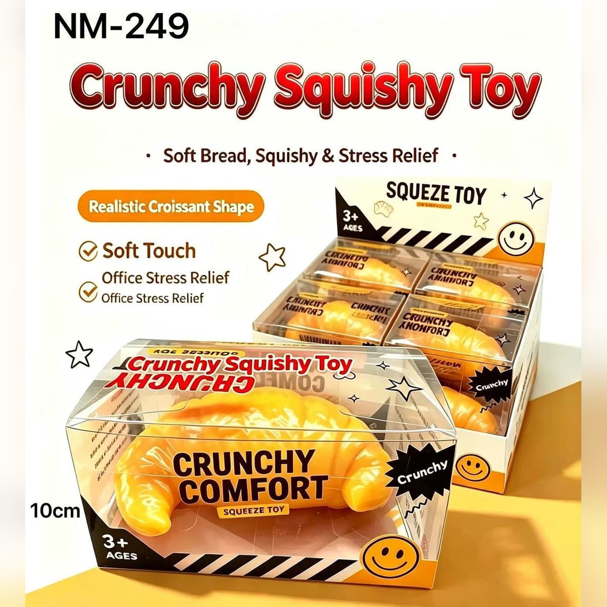 Crunchy Comfort Croissant Squishy
