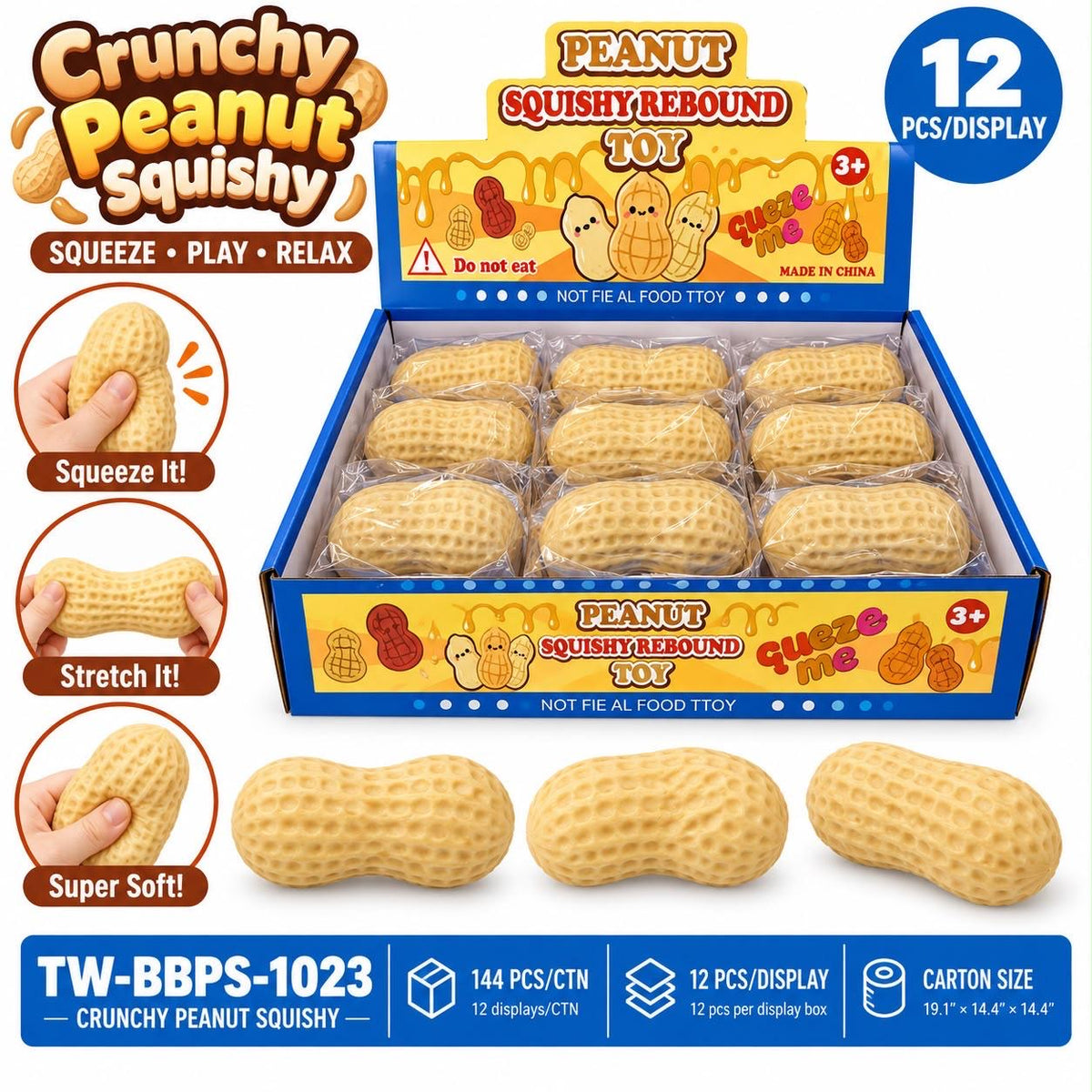 Crunchy Peanut Squishy