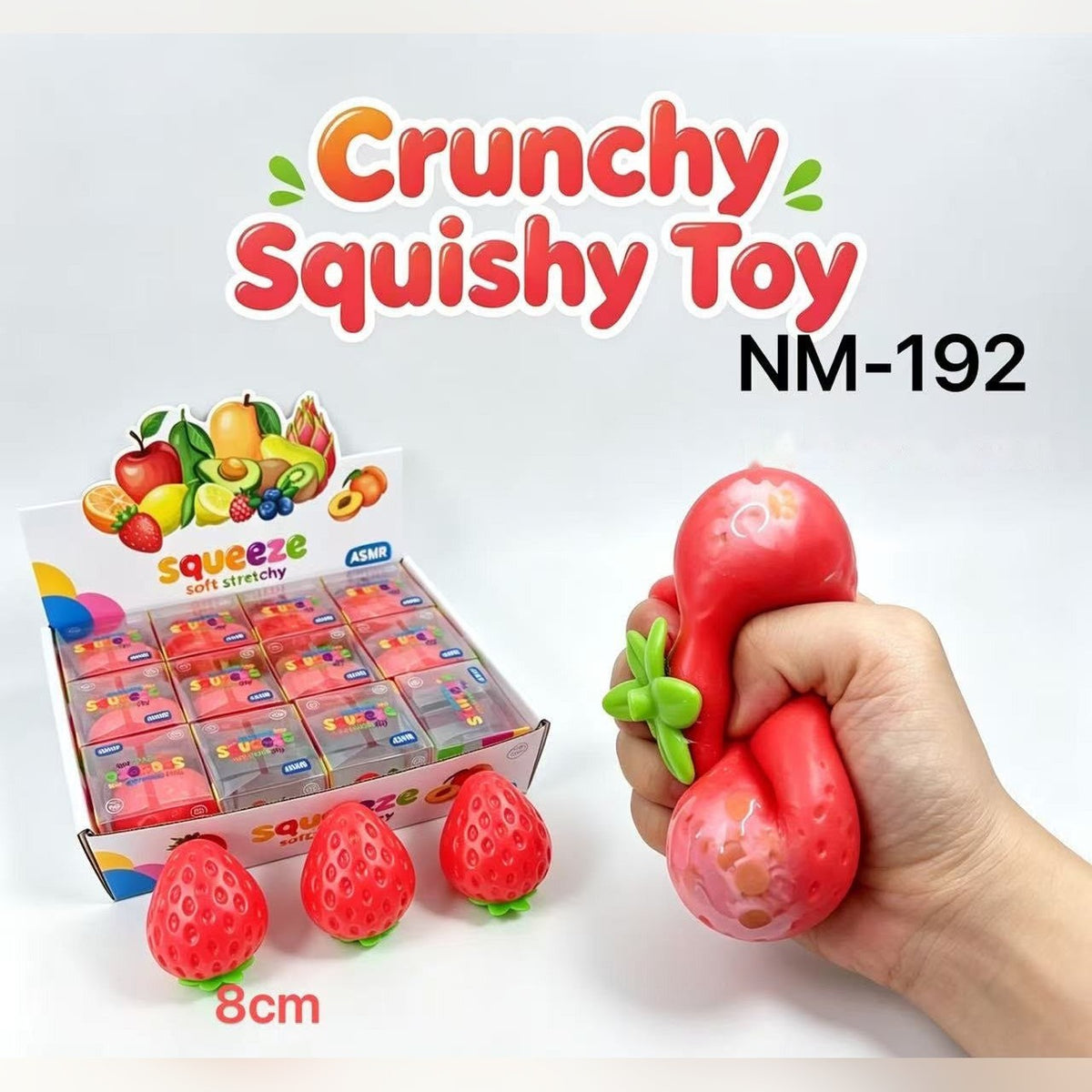 Crunchy Strawberry Squishy