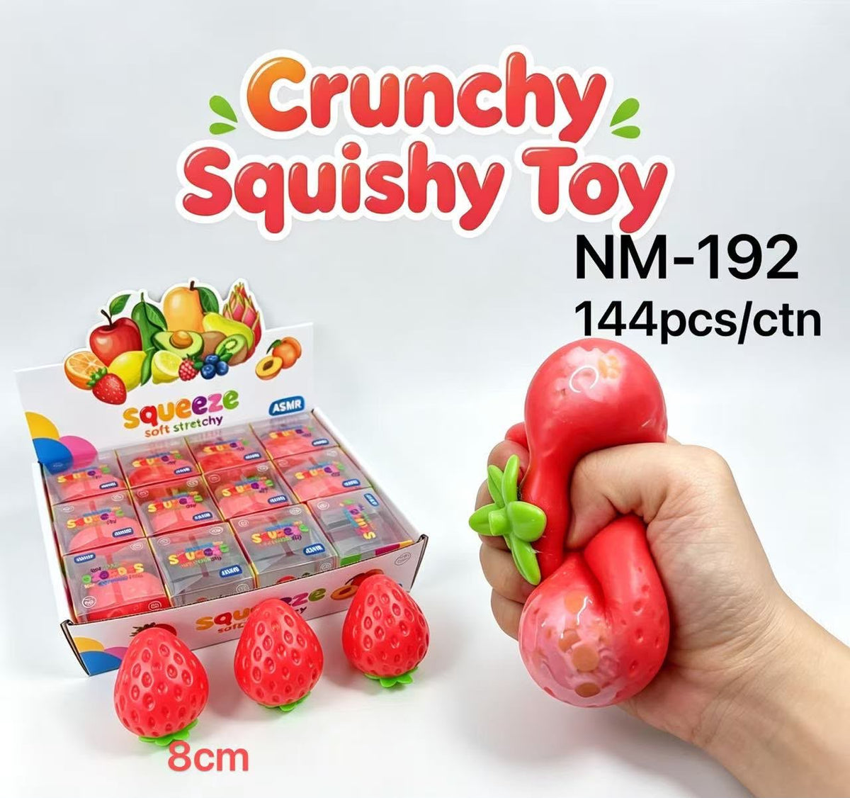 Crunchy Strawberry Squishy