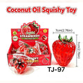 Crystal Strawberry Pinch Toy