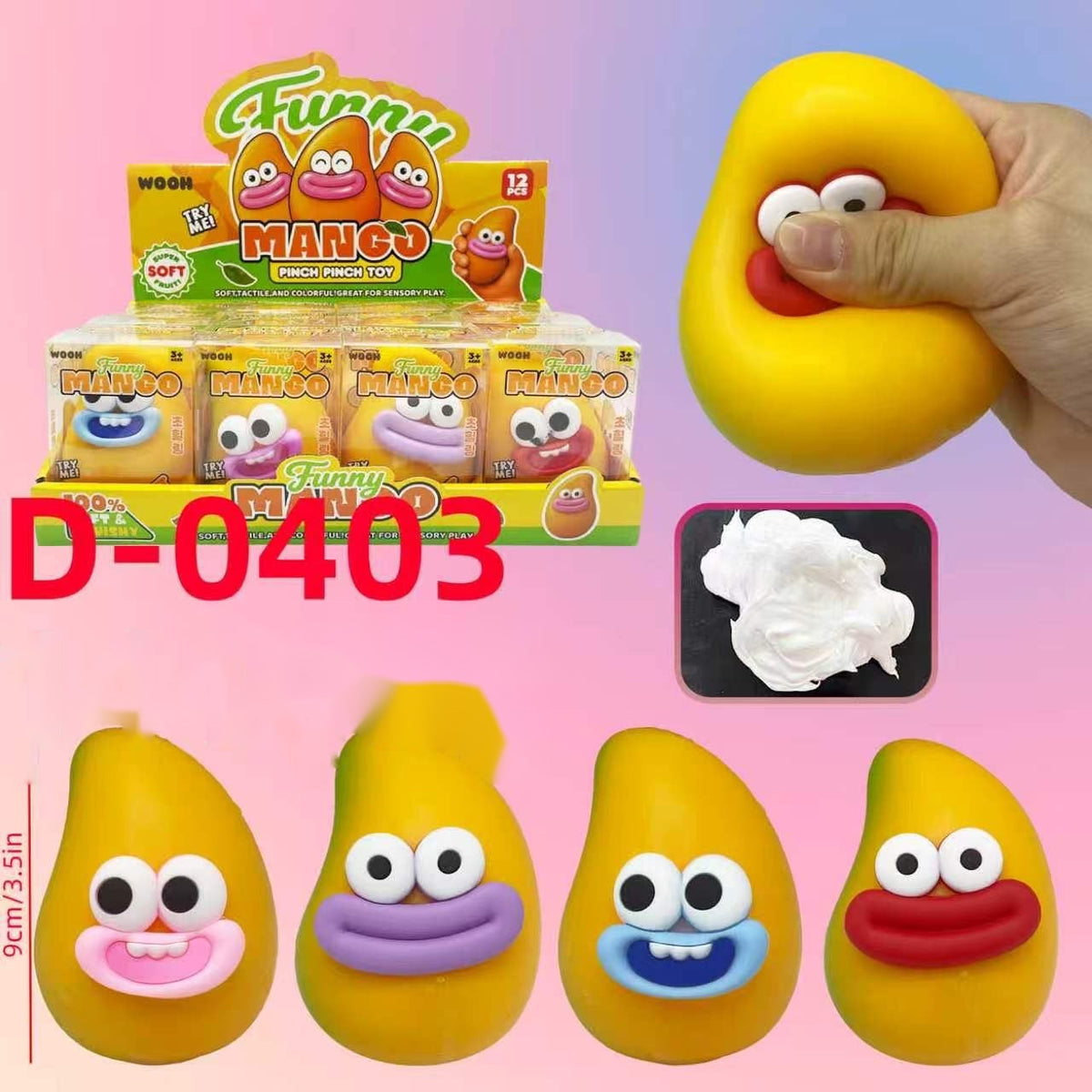 Funny Mango Pinch Toy