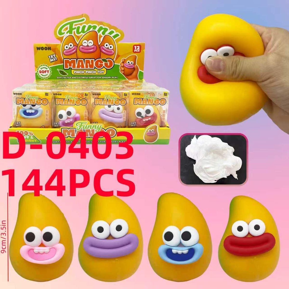 Funny Mango Pinch Toy