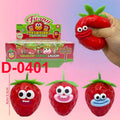 Funny Strawberry Pinch Toy (Red)