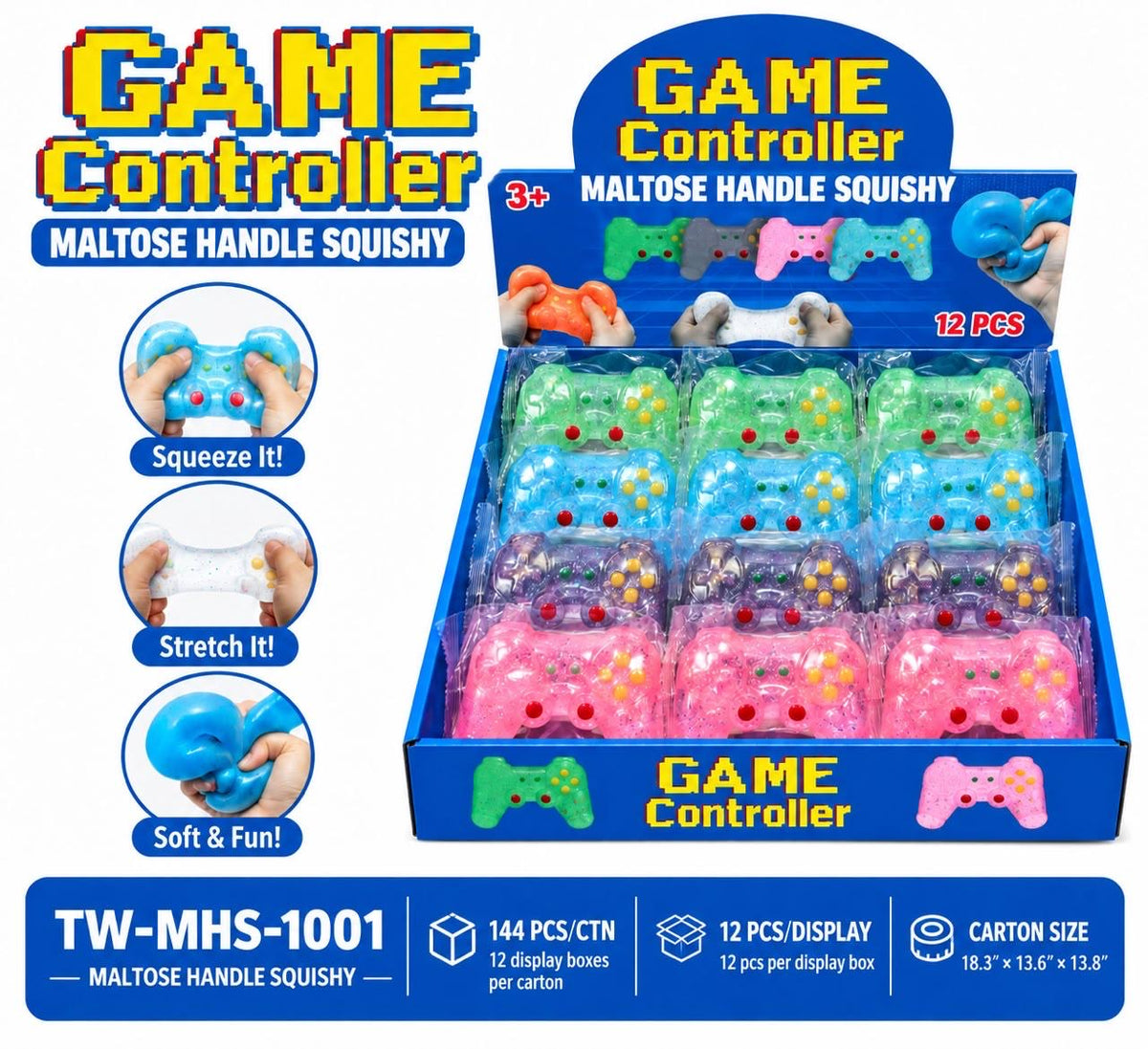 Game Controller Maltose Handle Squishy