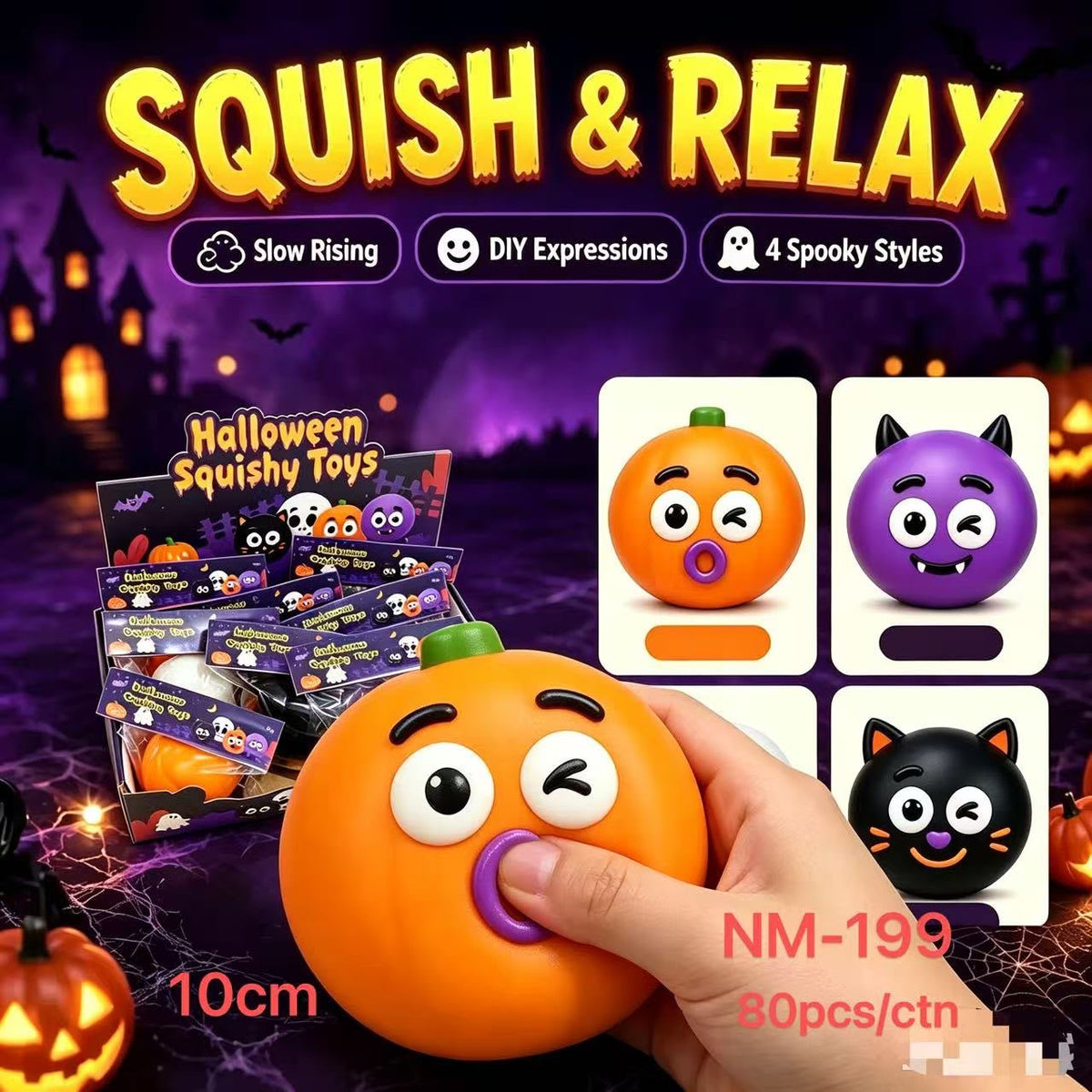 Halloween Crunchy Squeeze Toy