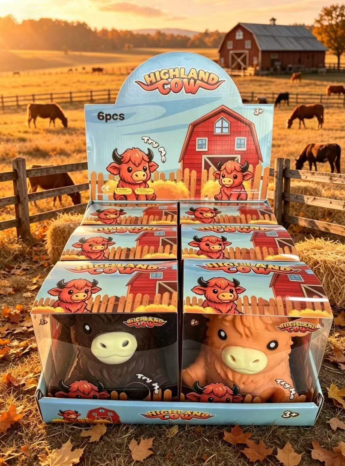Highland Cow Squishy