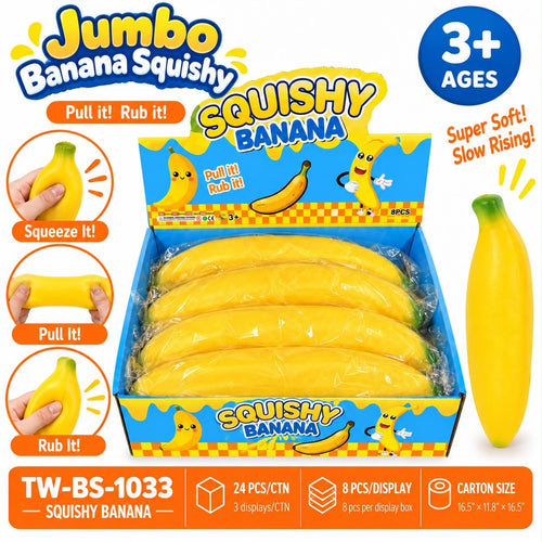 Jumbo Banana Squishy