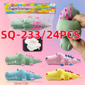 Jumbo Crocodile Squeeze Toy (Flocked)