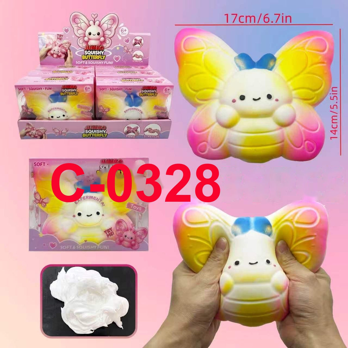 Jumbo Squishy Butterfly