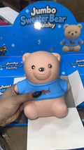 Jumbo Sweater Bear Squishy