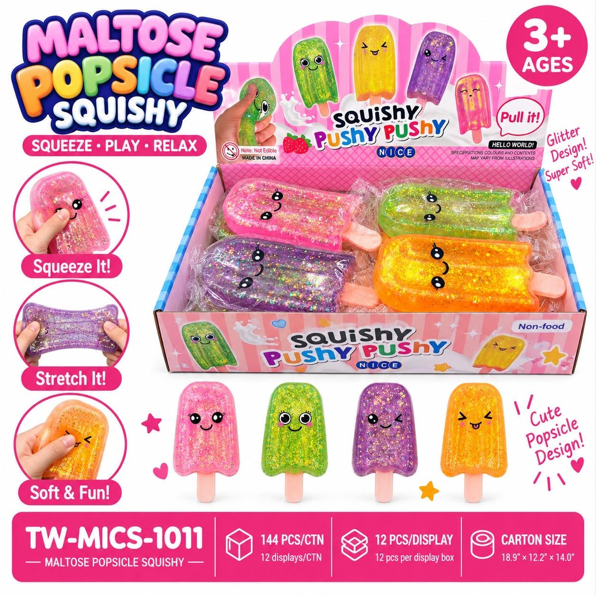 Maltose Popsicle Squishy