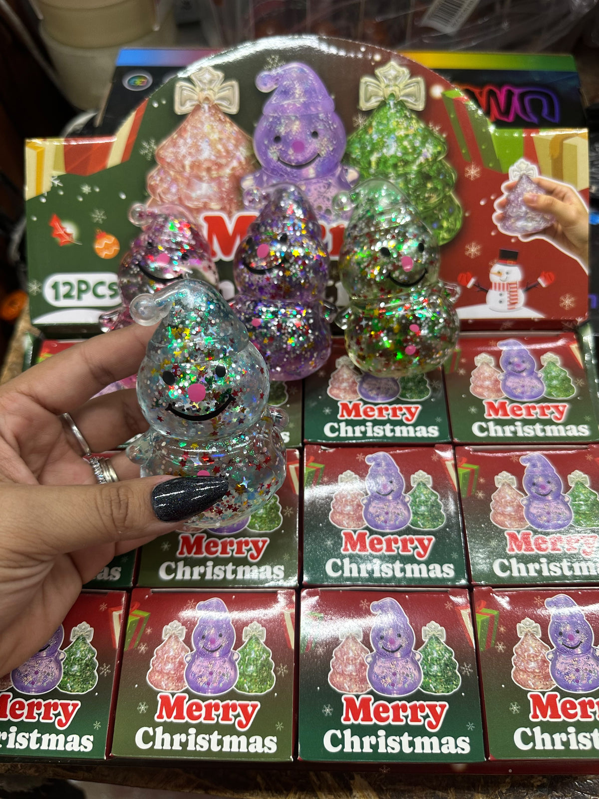 Merry Christmas Glitter Squishy