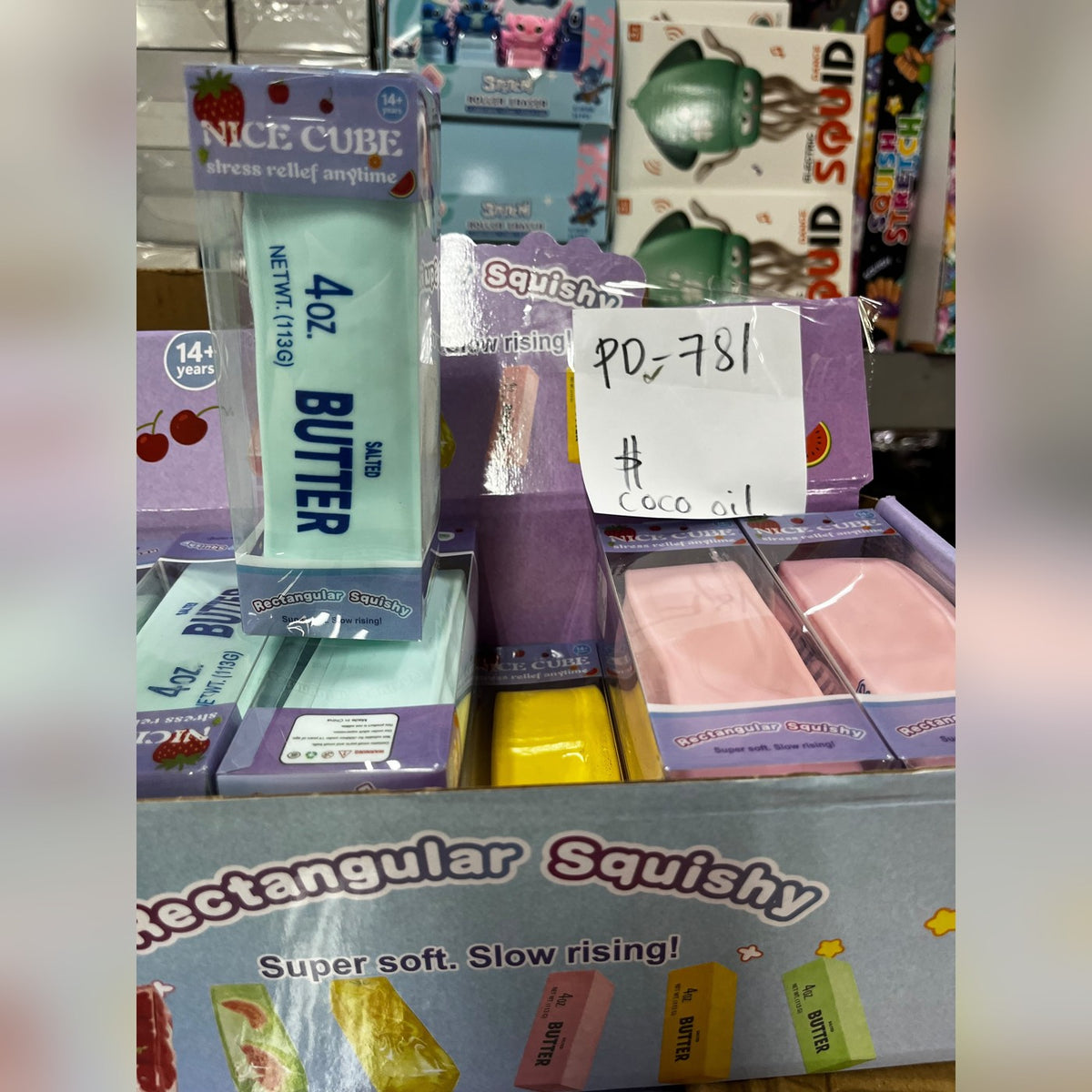 Nice Cube Rectangular Butter Squishy