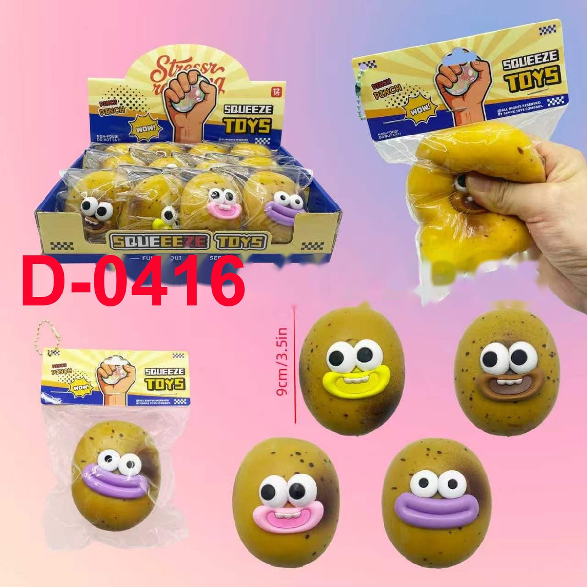 Potato Pinch Toy