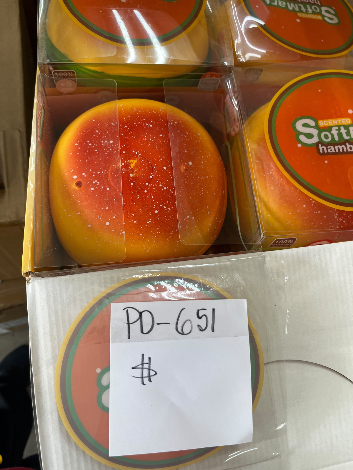 SoftMart Scented Hamburger Squishy