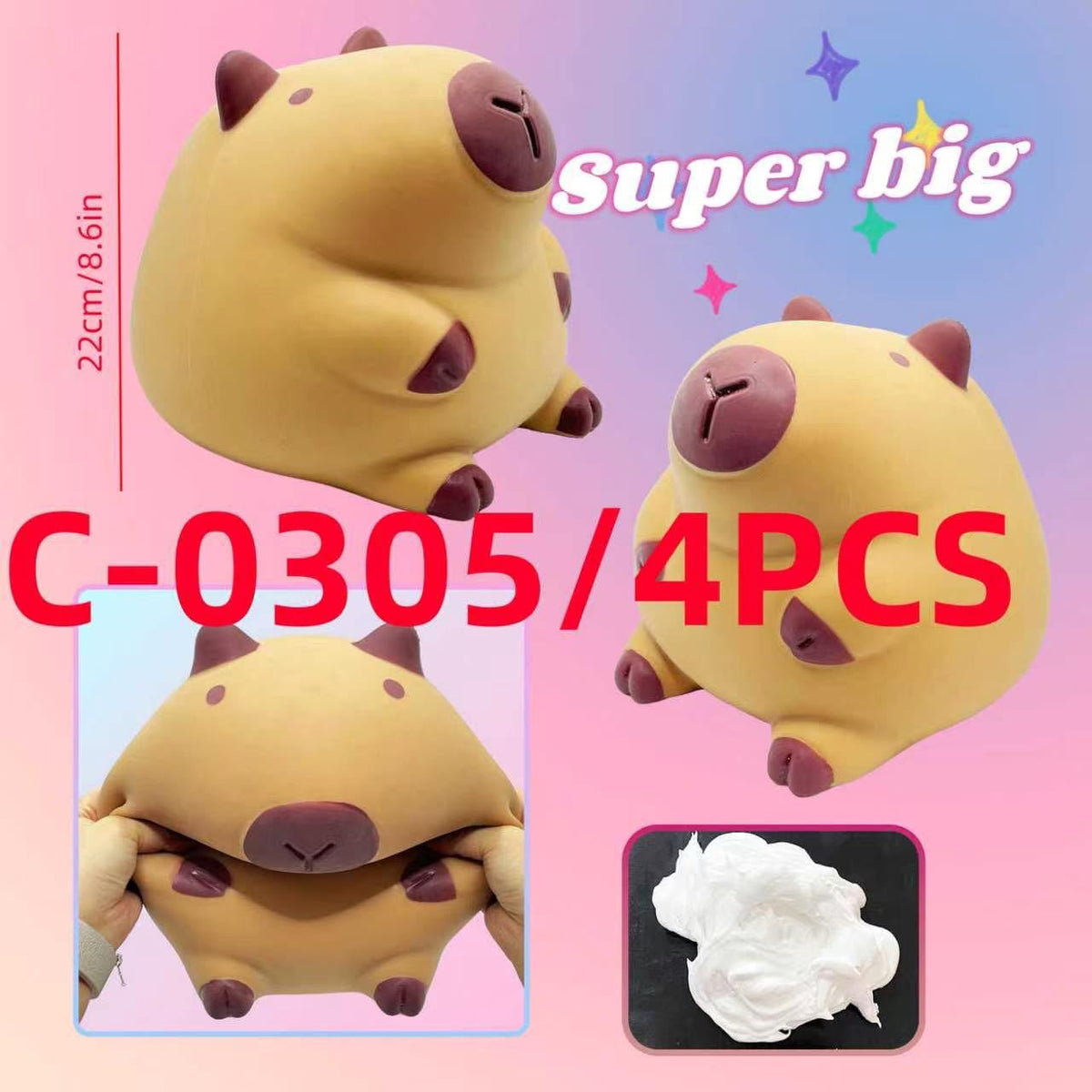 Super Big Capybara Squishy