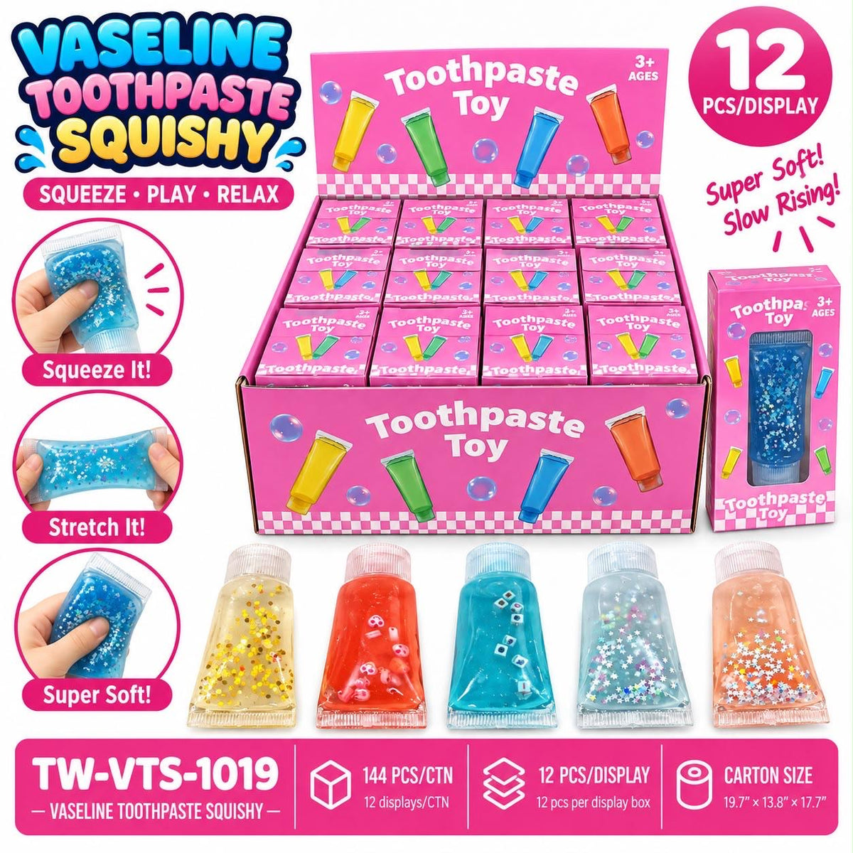 Vaseline Toothpaste Squishy